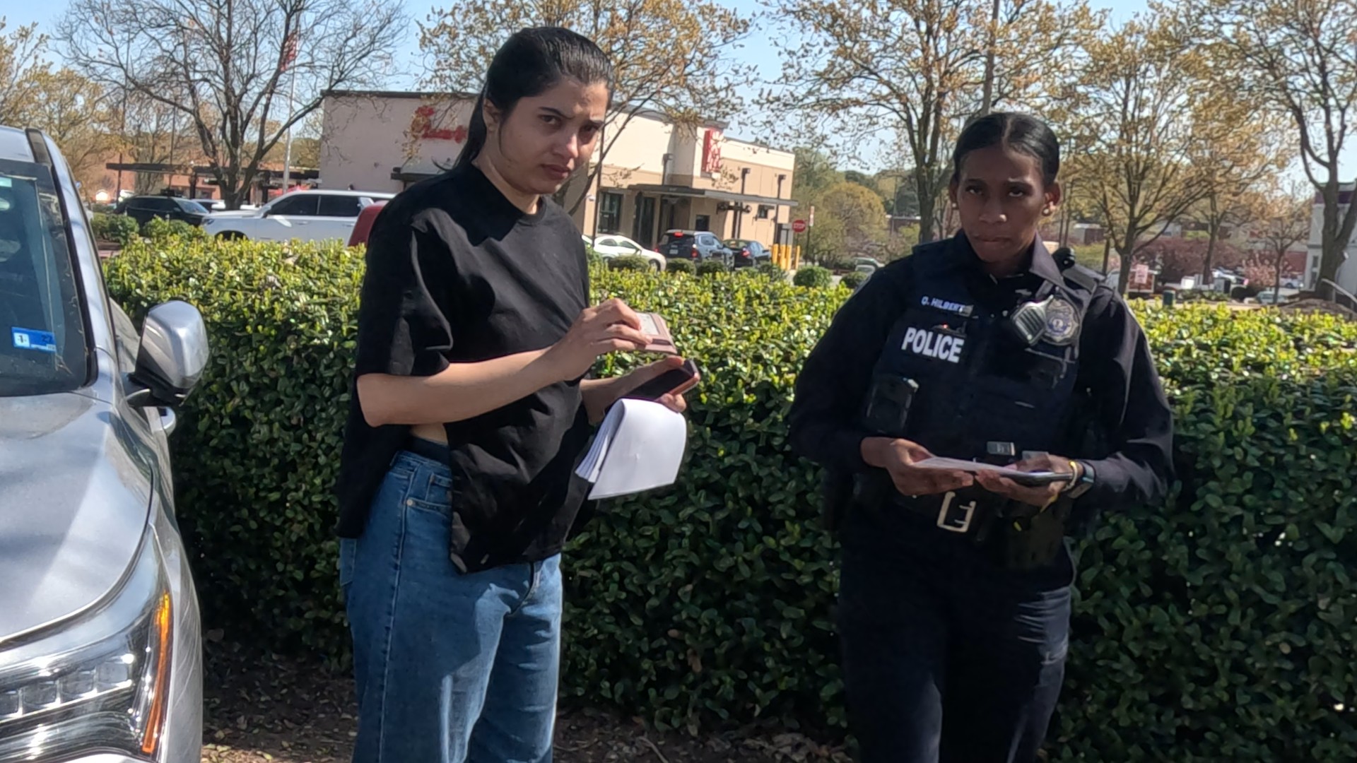 Elderly Driver Runs Woman Off Road & Into Bush