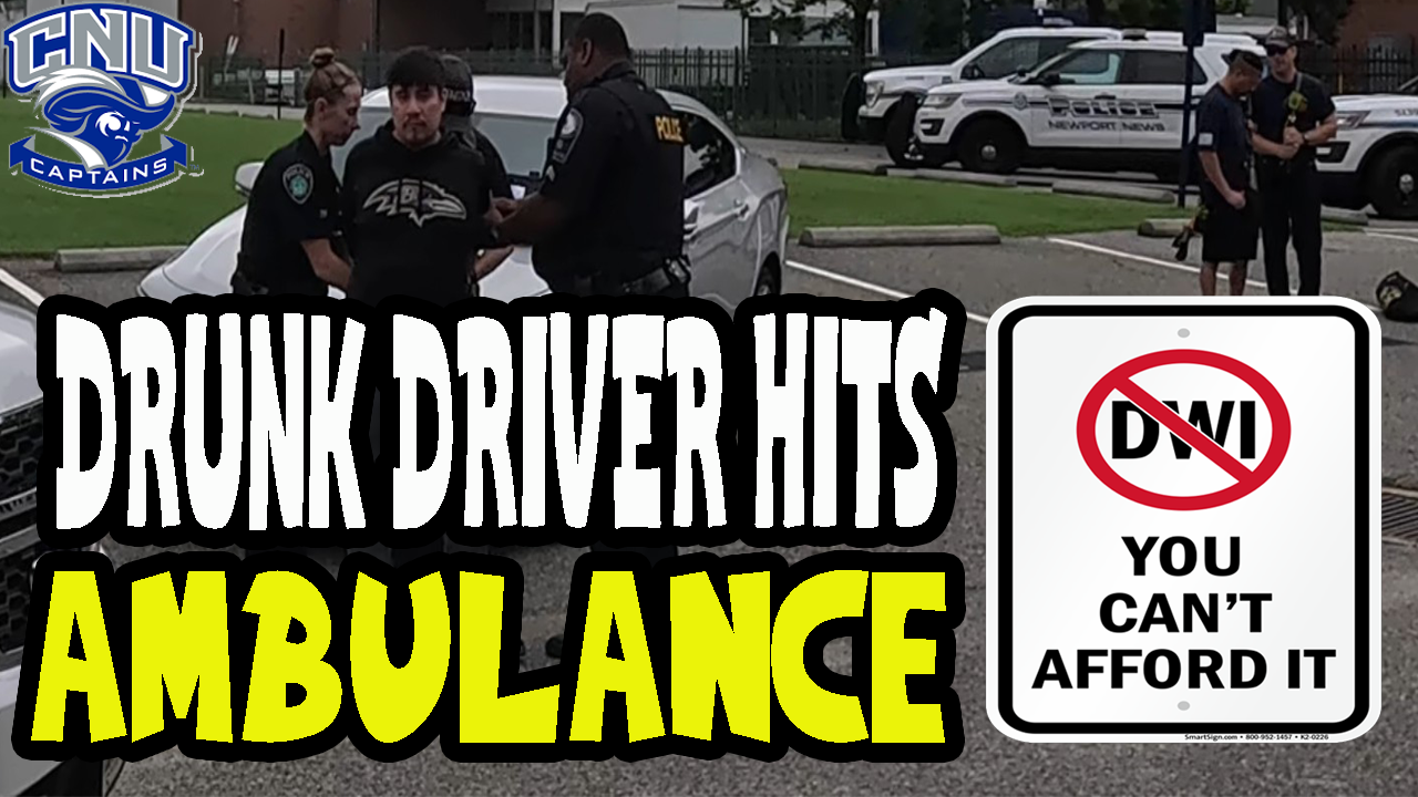 Sunday Morning Drunk Driver Hits Fire Truck