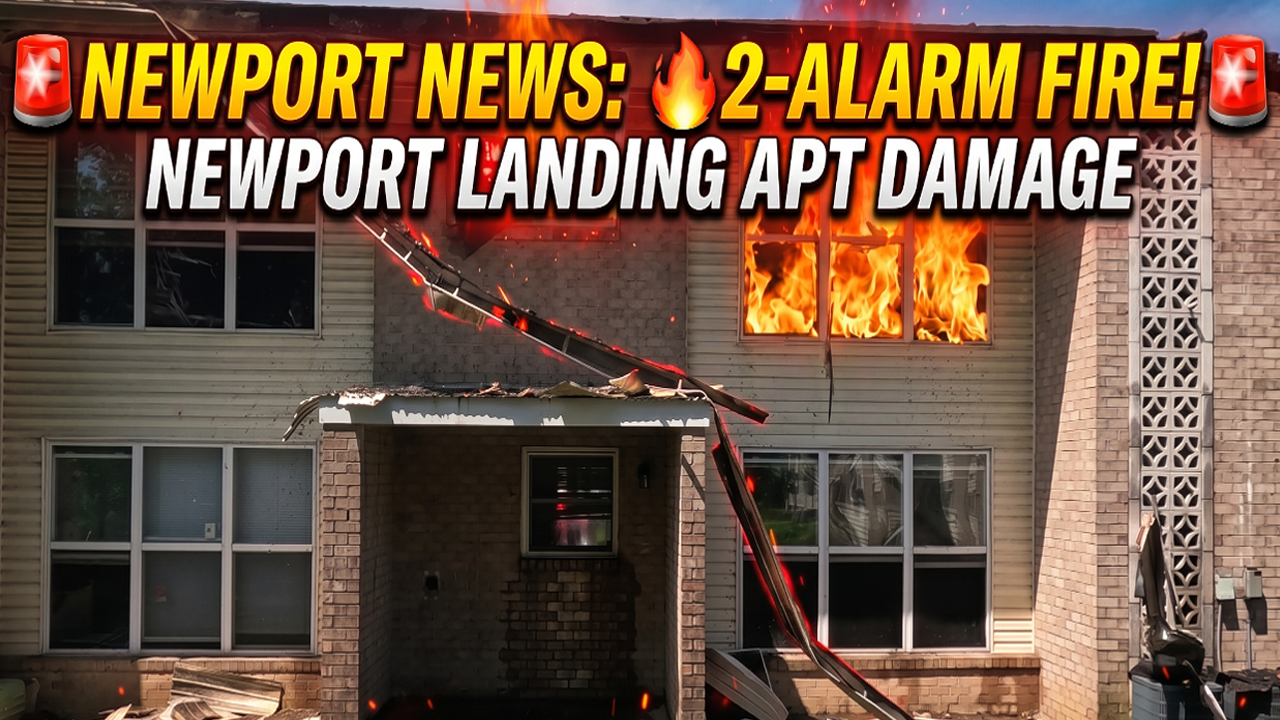 Newport Landing Apartment Fire