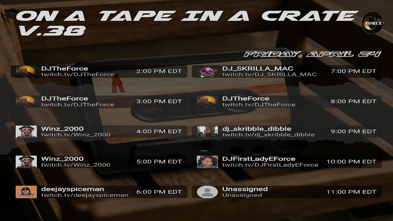 On A Tape In A Crate Vol 38