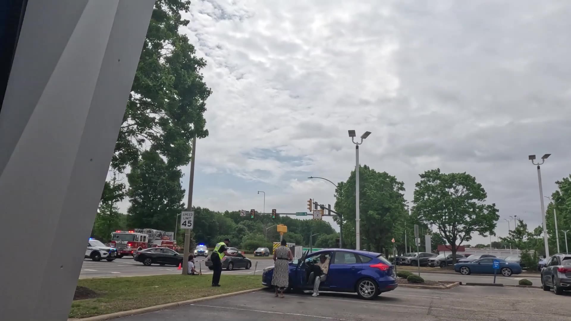 Accident @ Acura Delership