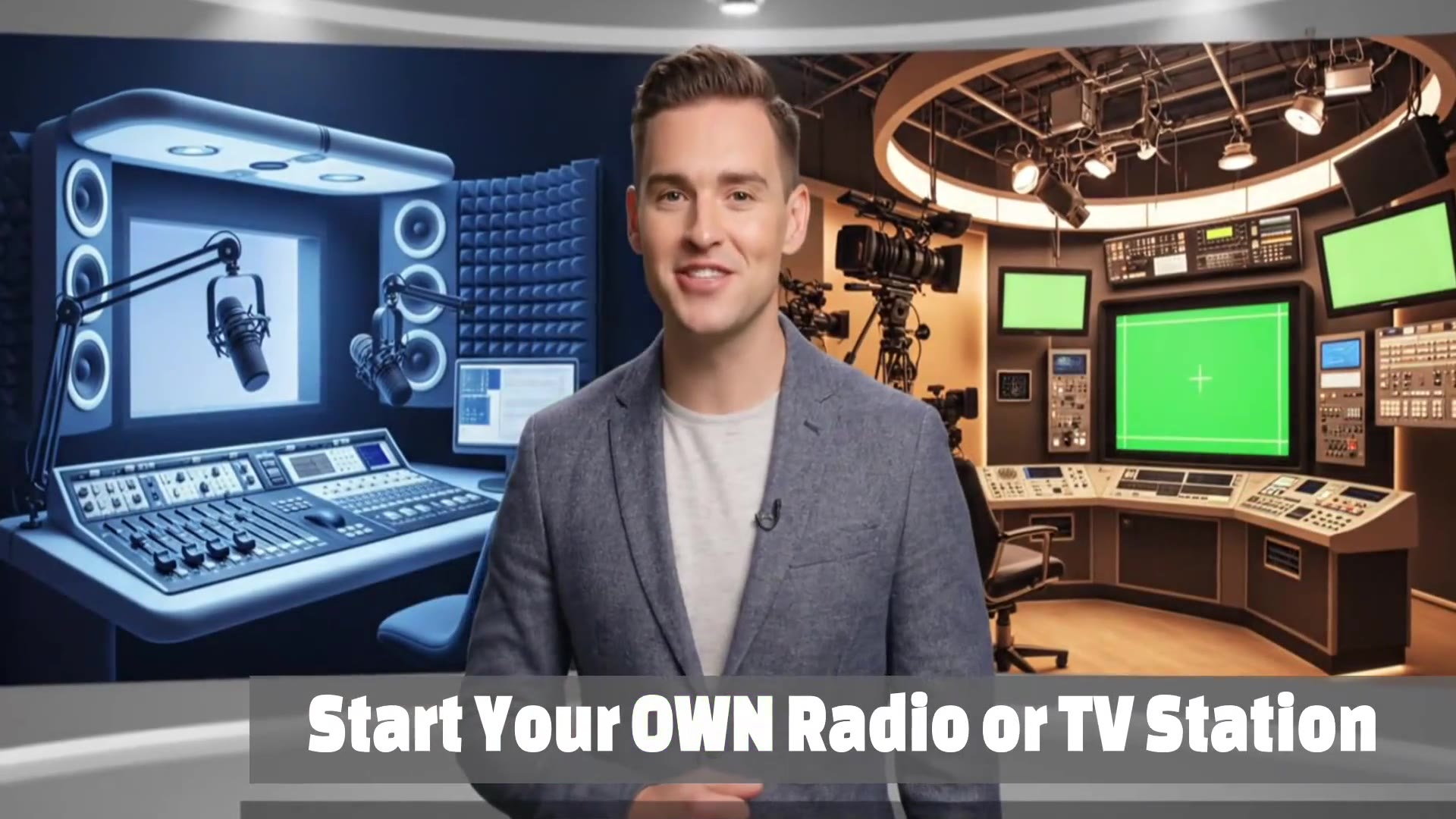 Want to start your OWN Radio or TV Station?